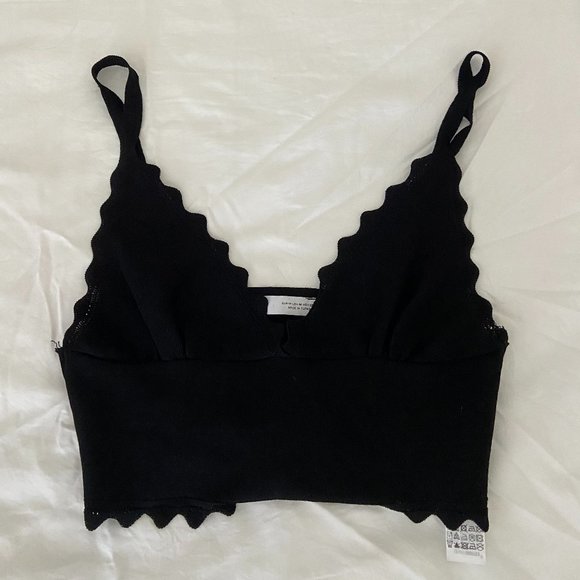 Zara Tops - Zara Black Singlet